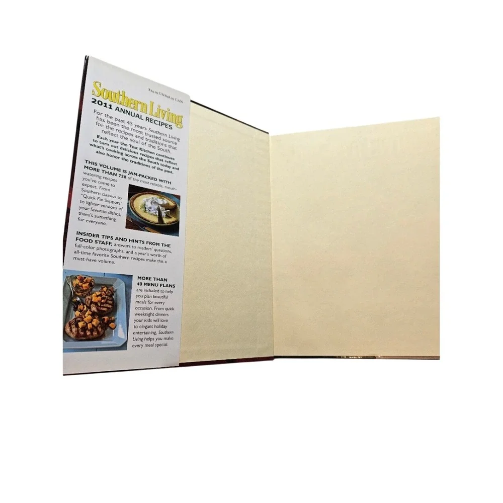 Southern Living 2011 Annual Recipes Hardcover Cookbook Over 750 Recipes Southern
